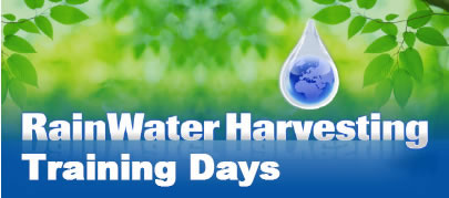 Rainwater Harvesting Training Days